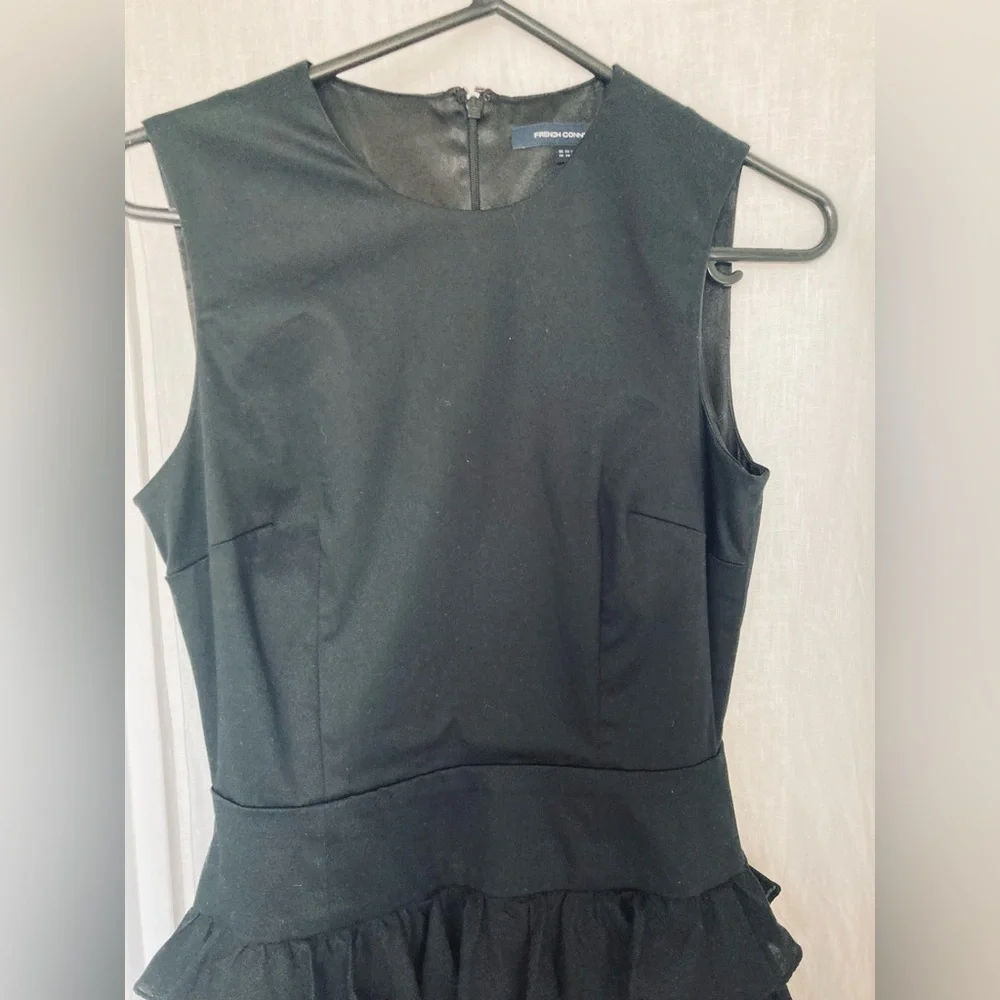 Black French Connection Dress Size UK10 - Picture 3 of 7